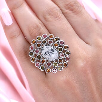 https://tjcuk.sirv.com/Products/72/1/7213880/White-Buffalo-and-Multi-Tourmaline-Cluster-Ring-in-Platinum-Overlay-St_7213880_2.jpg?w=342&h=342