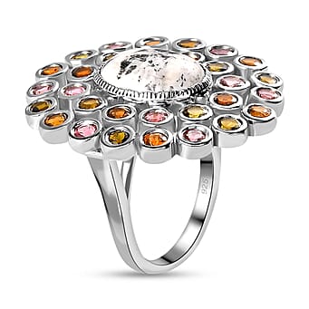 https://tjcuk.sirv.com/Products/72/1/7213880/White-Buffalo-and-Multi-Tourmaline-Cluster-Ring-in-Platinum-Overlay-St_7213880_3.jpg?w=342&h=342