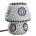Mosiac Vintage Table Lamp (Size 16x1x15 cm) - Blue