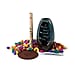 Ceramic Backflow Incense Holder - Black