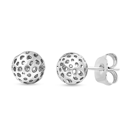 RACHEL GALLEY Globe Collection - Rhodium Overlay Sterling Silver Earrings