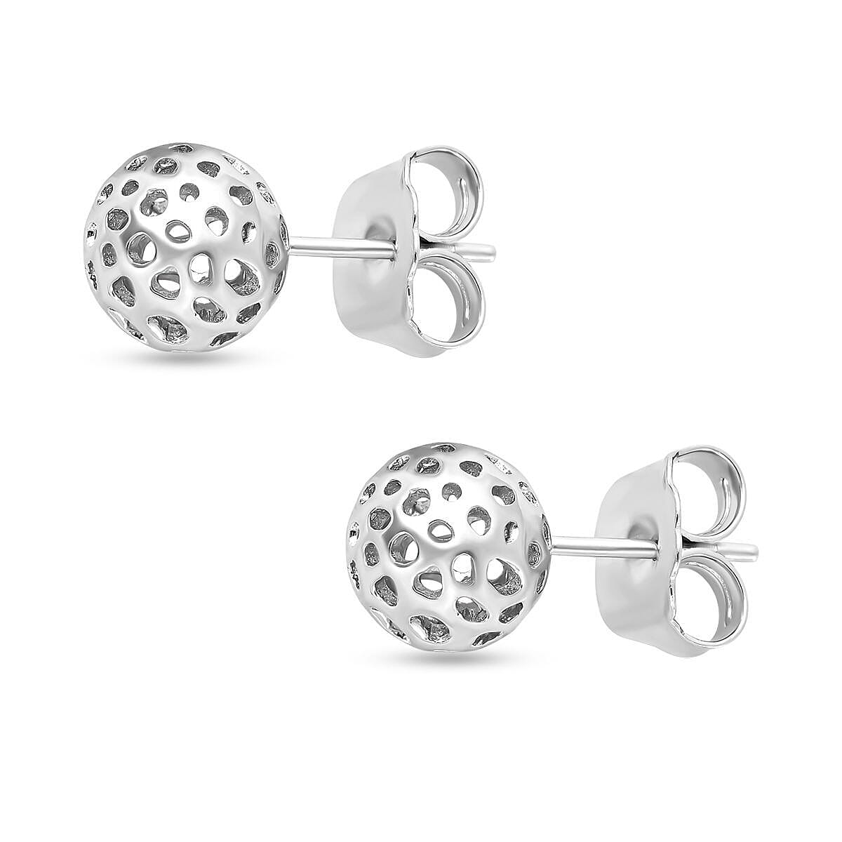 RACHEL GALLEY Globe Collection - Rhodium Overlay Sterling Silver Earrings