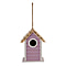 Outside Bird House - Bird Feeder and Bird Bath (Size 15x20x13 cm) - Pink