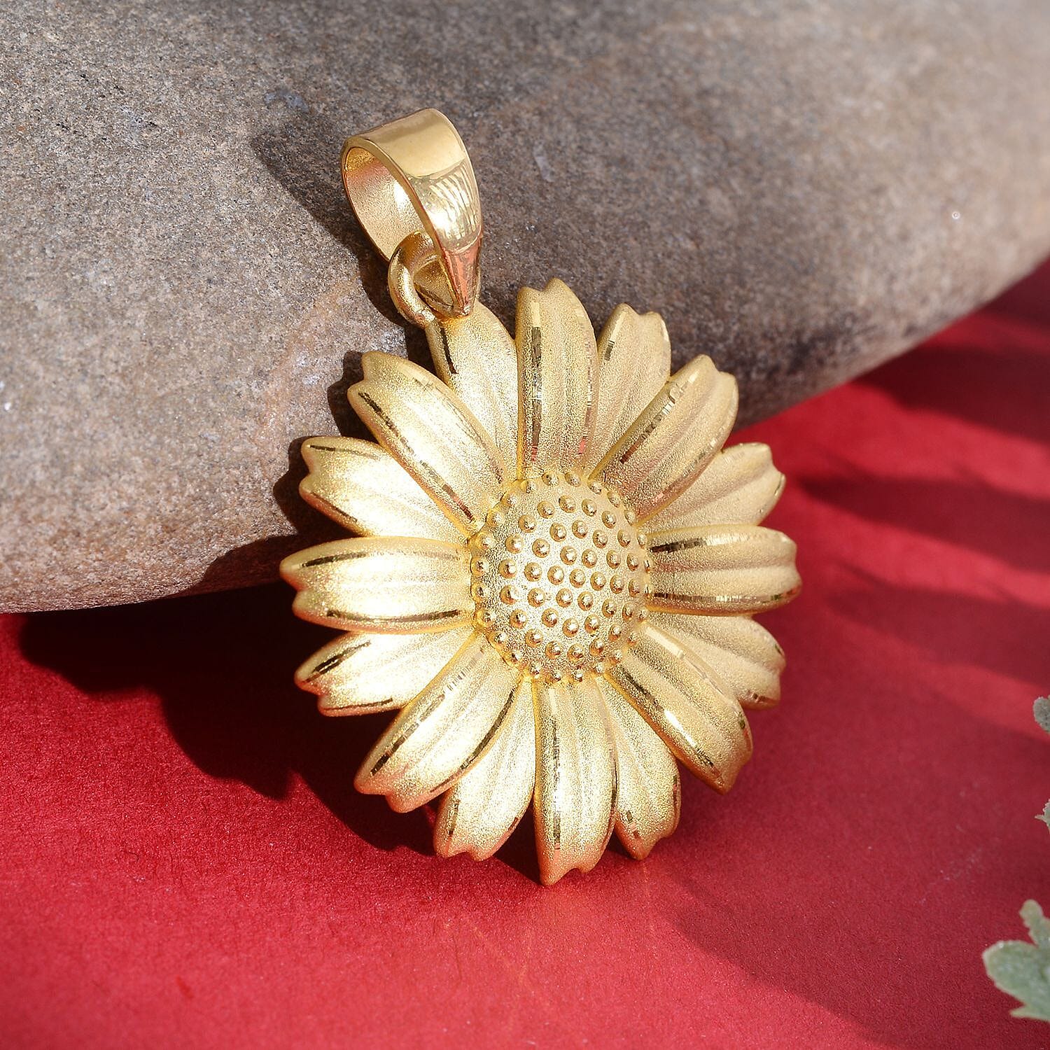 Limited Edition- 24k Gold Flower pendant