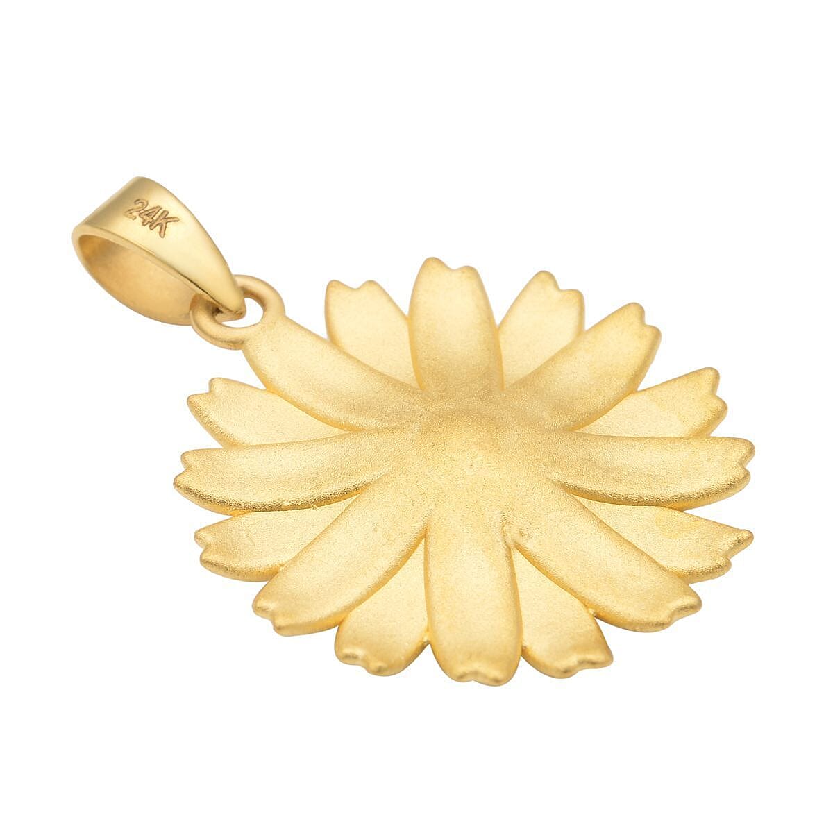 Limited Edition- 24k Gold Flower pendant