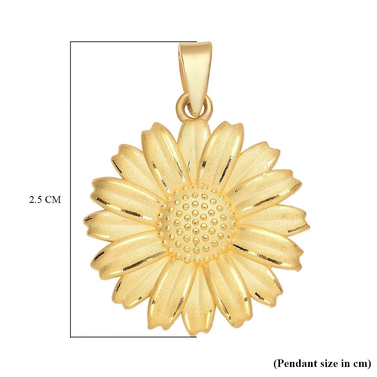 Limited Edition- 24k Gold Flower pendant