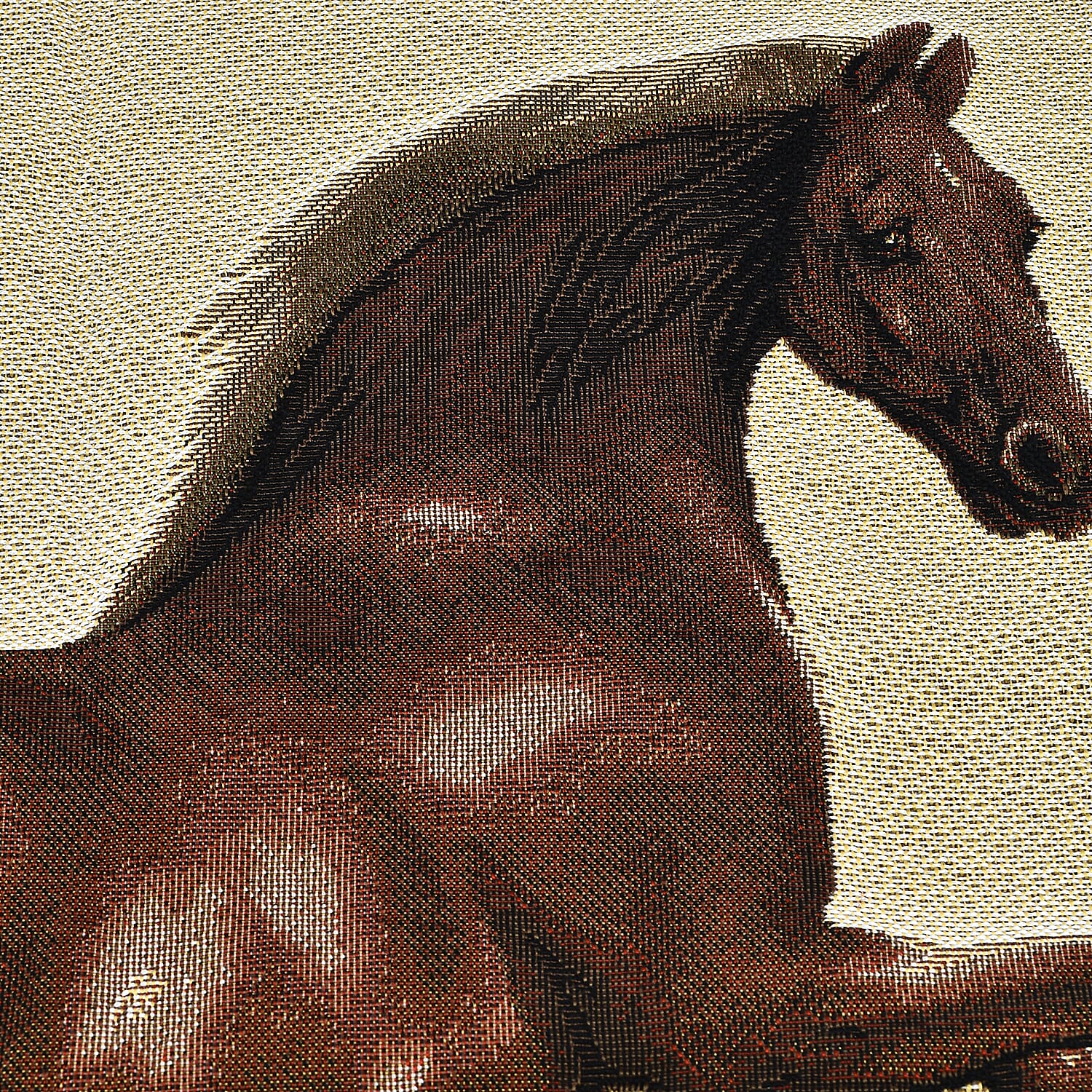 Signare Tapestry Whistlejacket Panelled Cushion Cover (Size 45 Cm) - Multi