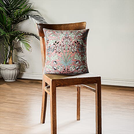 Signare Tapestry Hyacinth Cushion Cover (Size 44 Cm) - Multi