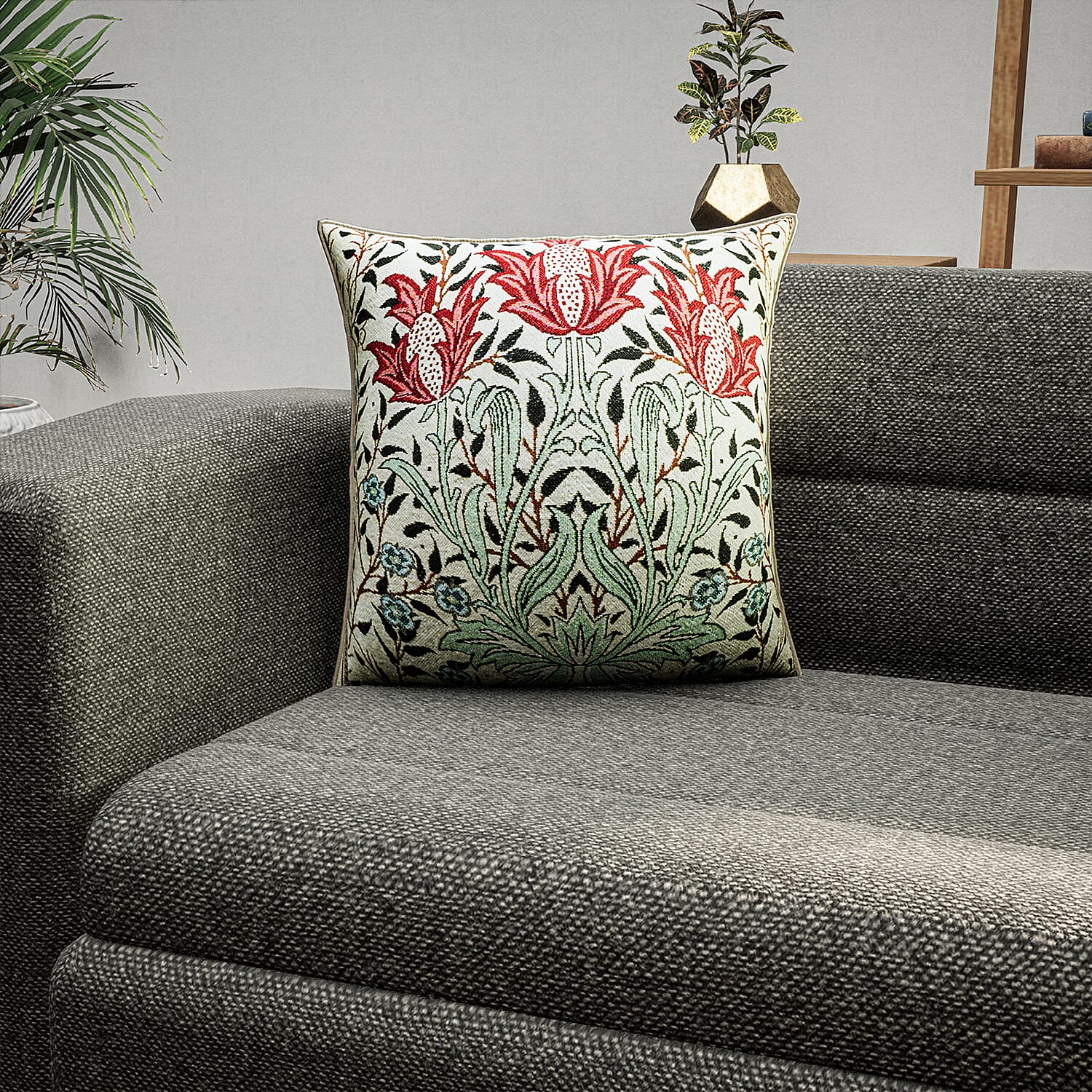 Signare Tapestry Bourne Brand Collections - Cushion Cover (Size 44 Cm) - Multi