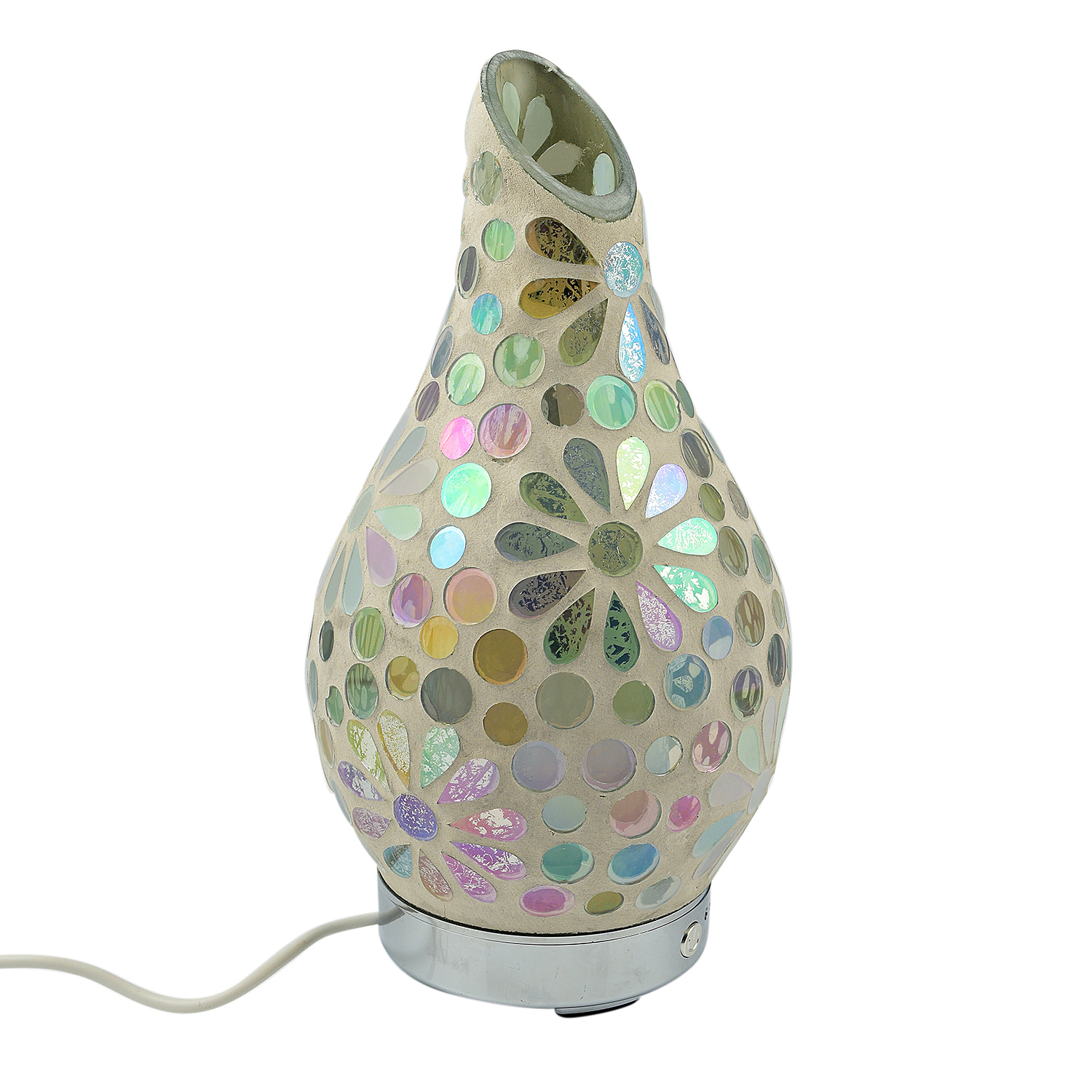 Lesser-and-Pavey-Christmas-Flower-Mosaic-Humidifier-White