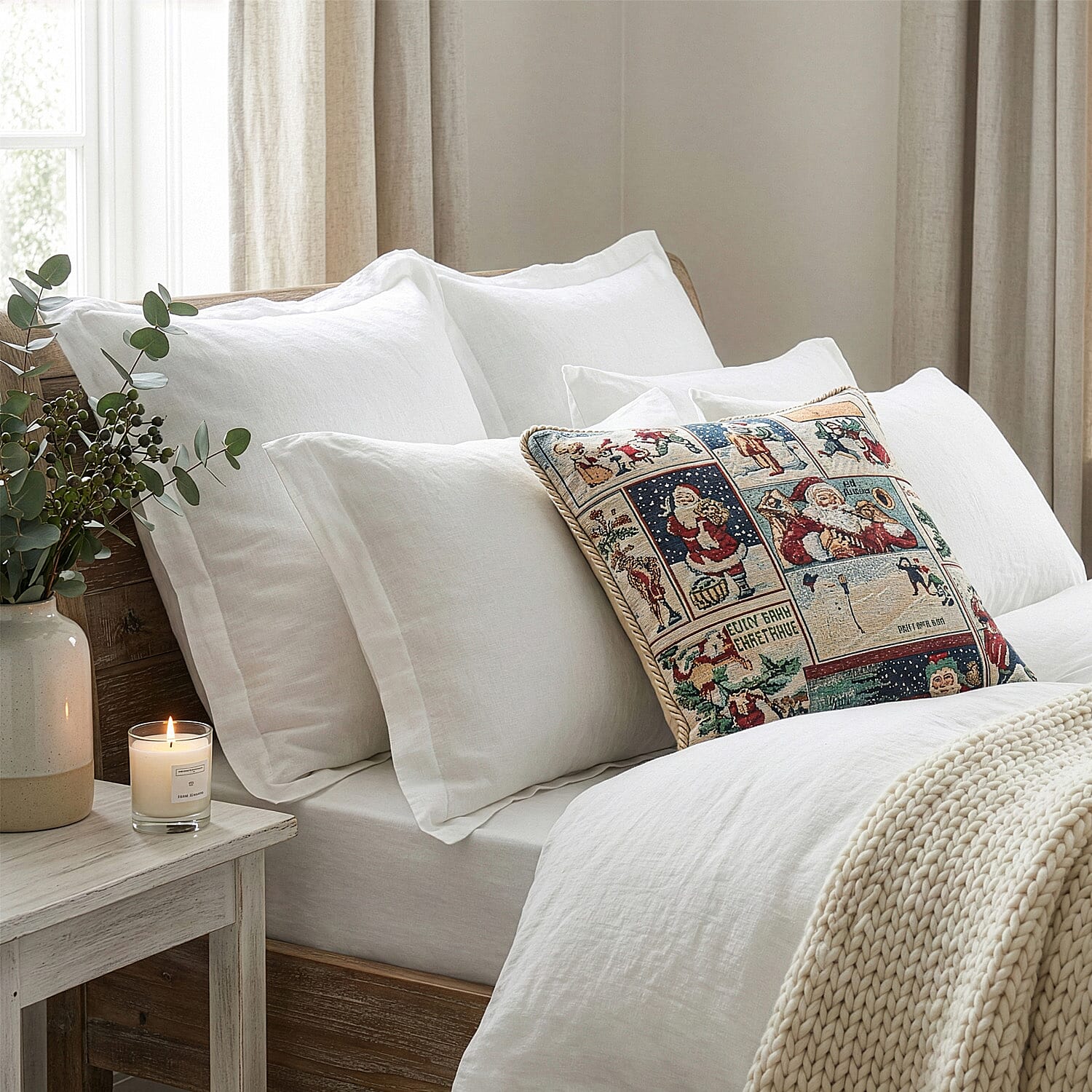 Signare Tapestry  Brand Collections - Cushion Cover (Size 44 Cm) - Multi