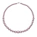  White Shell Pearl Necklace (Size - 20) in Rhodium Overlay Sterling Silver 310.00 Ct.