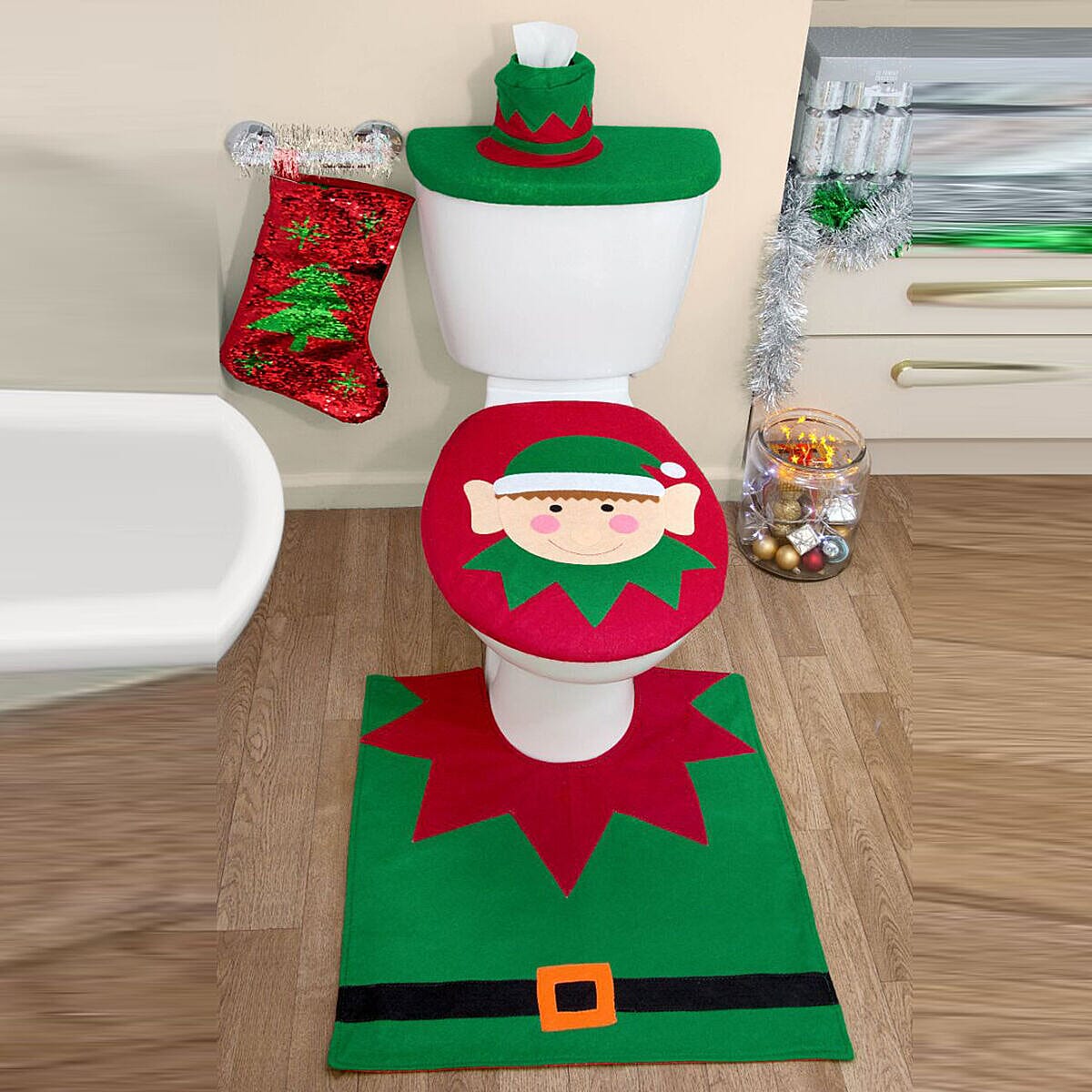Elf Bathroom Set - Green