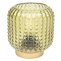 Table Lamp (Size 1x1x1 cm) - Yellow & Gold