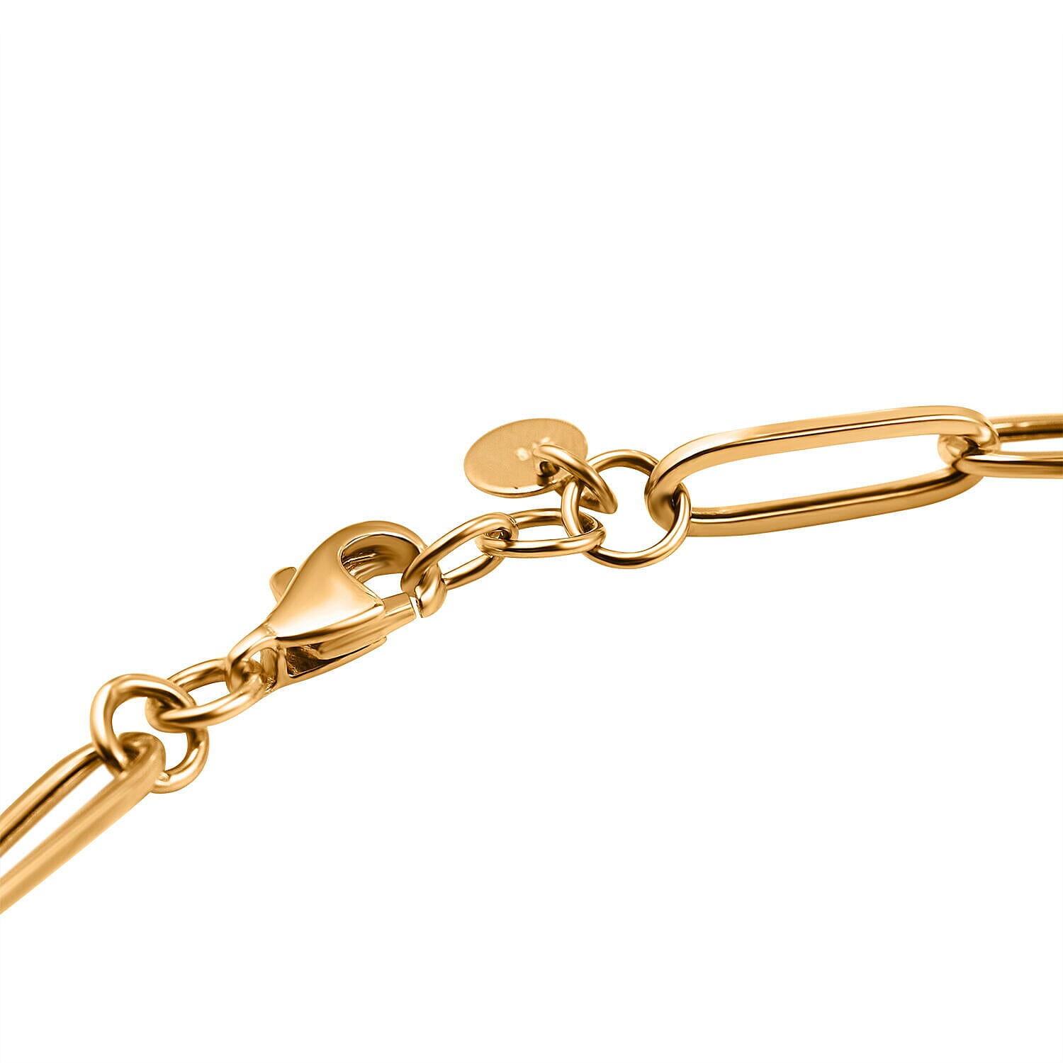 9K Yellow Gold Cross and Angel Wing Necklace (Size - 18), Gold Wt. 6.29 Gms