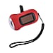OTO - Solar and Dynamo Flashlight (Size 9x5x3 Cm) - Red
