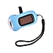 OTO - Solar and Dynamo Flashlight (Size 9x5x3 Cm) - Light Blue