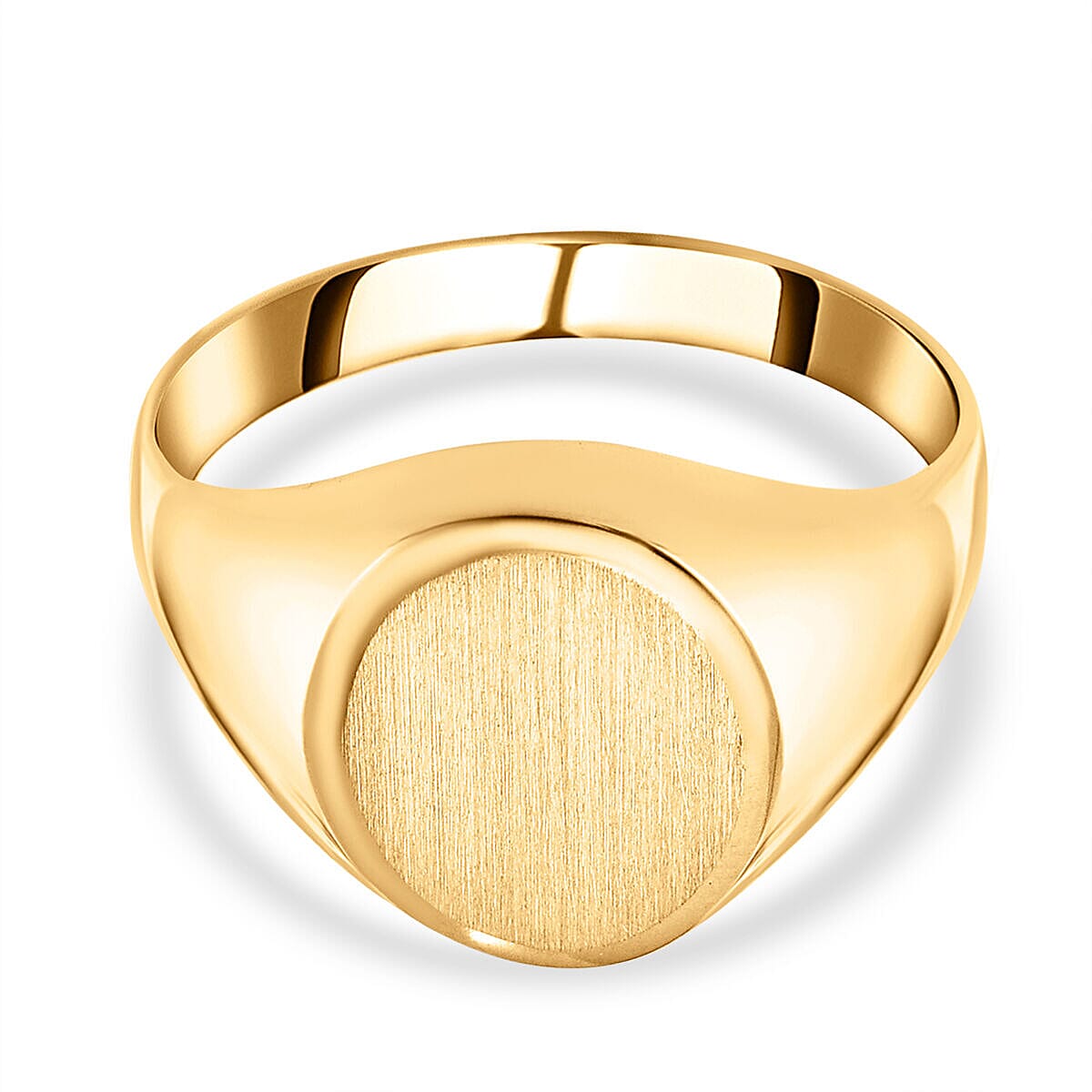 Las Vegas Closeout Deal - 9K Yellow Gold Signet Ring