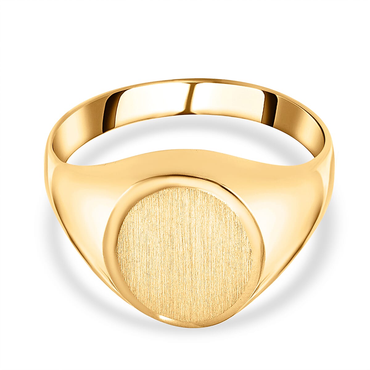 Las Vegas Closeout Deal - 9K Yellow Gold Signet Ring
