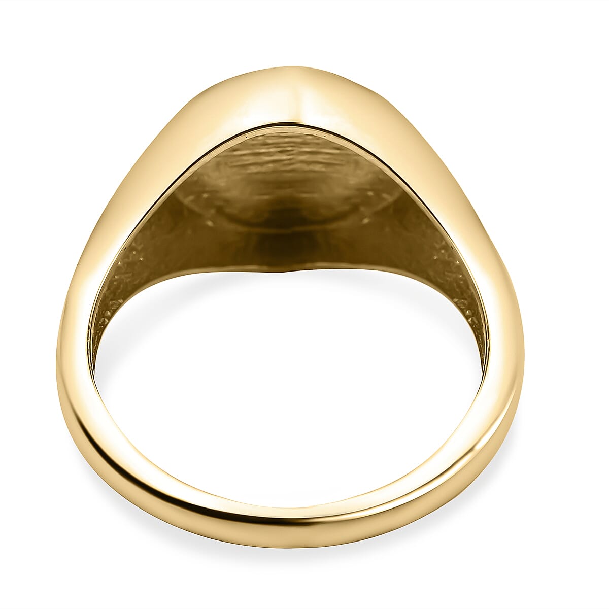 Las Vegas Closeout Deal - 9K Yellow Gold Enamelled Ring