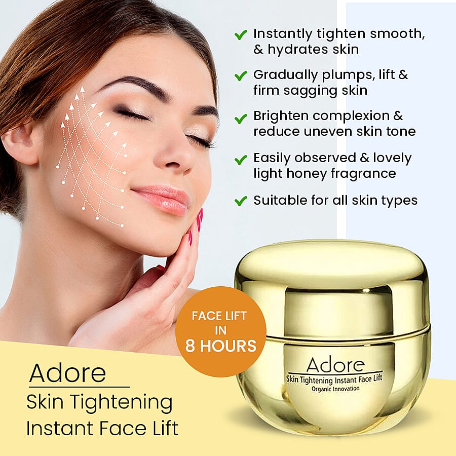 Adore Skin Tightening Instant Face Lift (30g Jar)