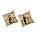 Polyester Cushion Cover (Size 18x1 cm) - Multi Color