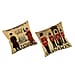 Polyester Cushion Cover (Size 18x1 cm) - Multi Color