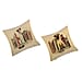 Polyester Cushion Cover (Size 18x1 cm) - Multi Color