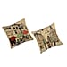 Polyester Cushion Cover (Size 18x1 cm) - Multi Color