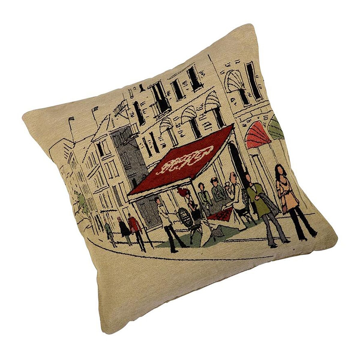 London Bus & Street Cushion Covers (Size 45 Cm) - Multi
