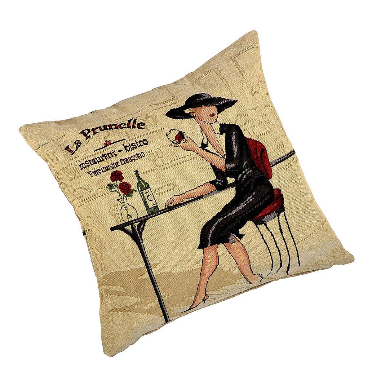 Choco & La Prunelle Cushion Covers (Size 45 Cm) - Multi