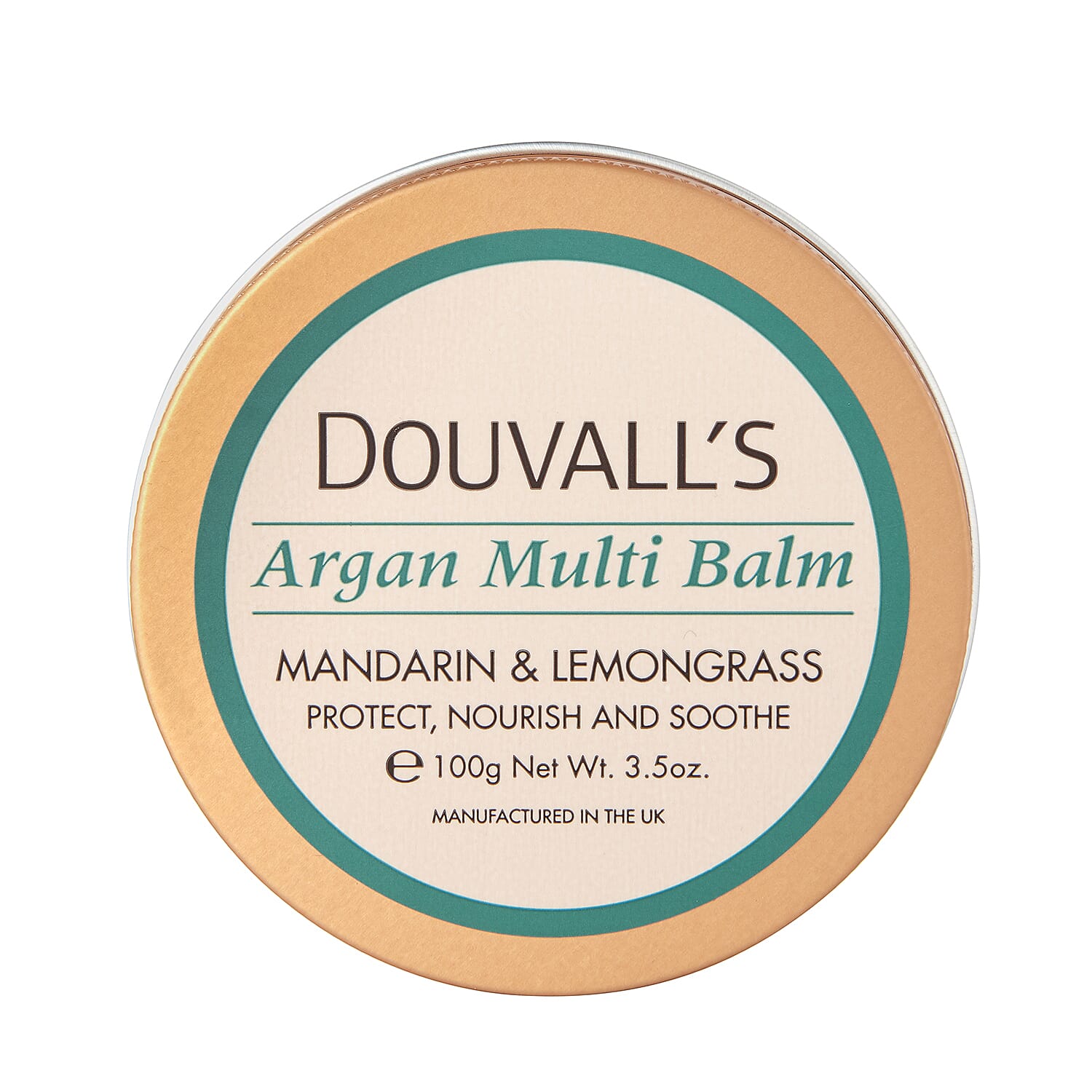 Douvalls Argan Multi Balm (100g) - Lemongrass - Mandarin