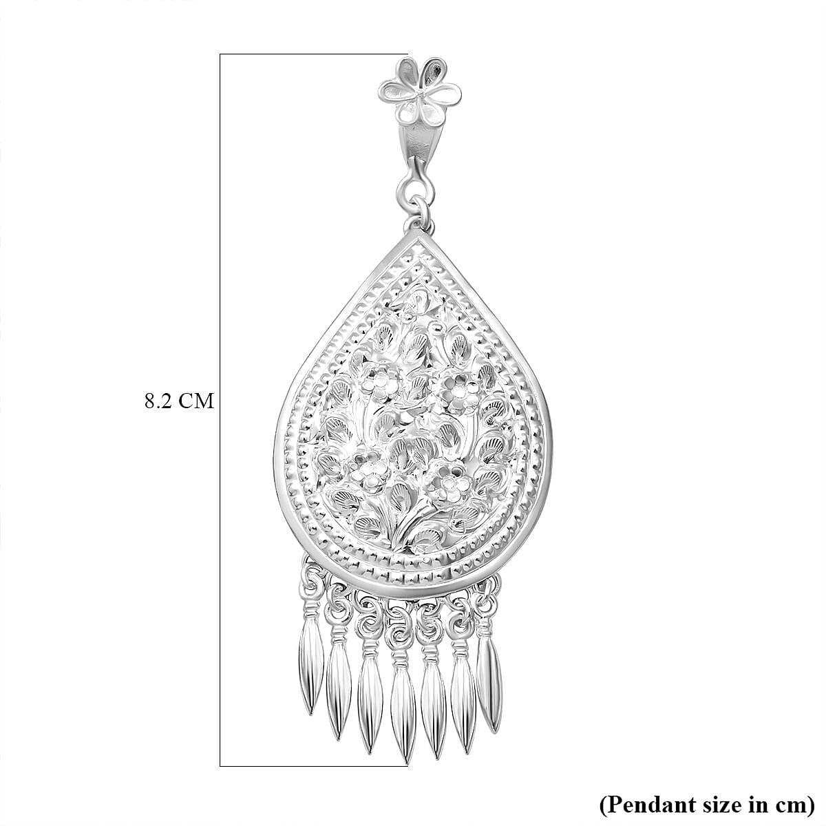 Sterling Silver Pendant, Silver Wt. 8.72 Gms