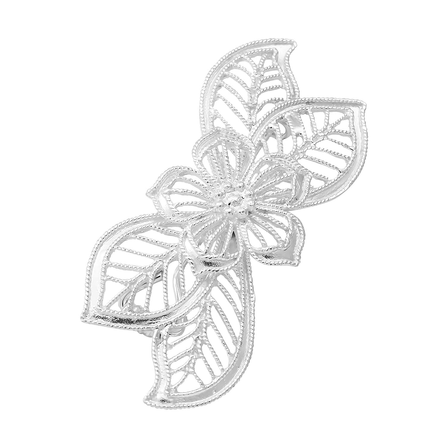 New Arrival Bangkok Closeout - Sterling Silver Brooch, Silver Wt. 5.38 Gms