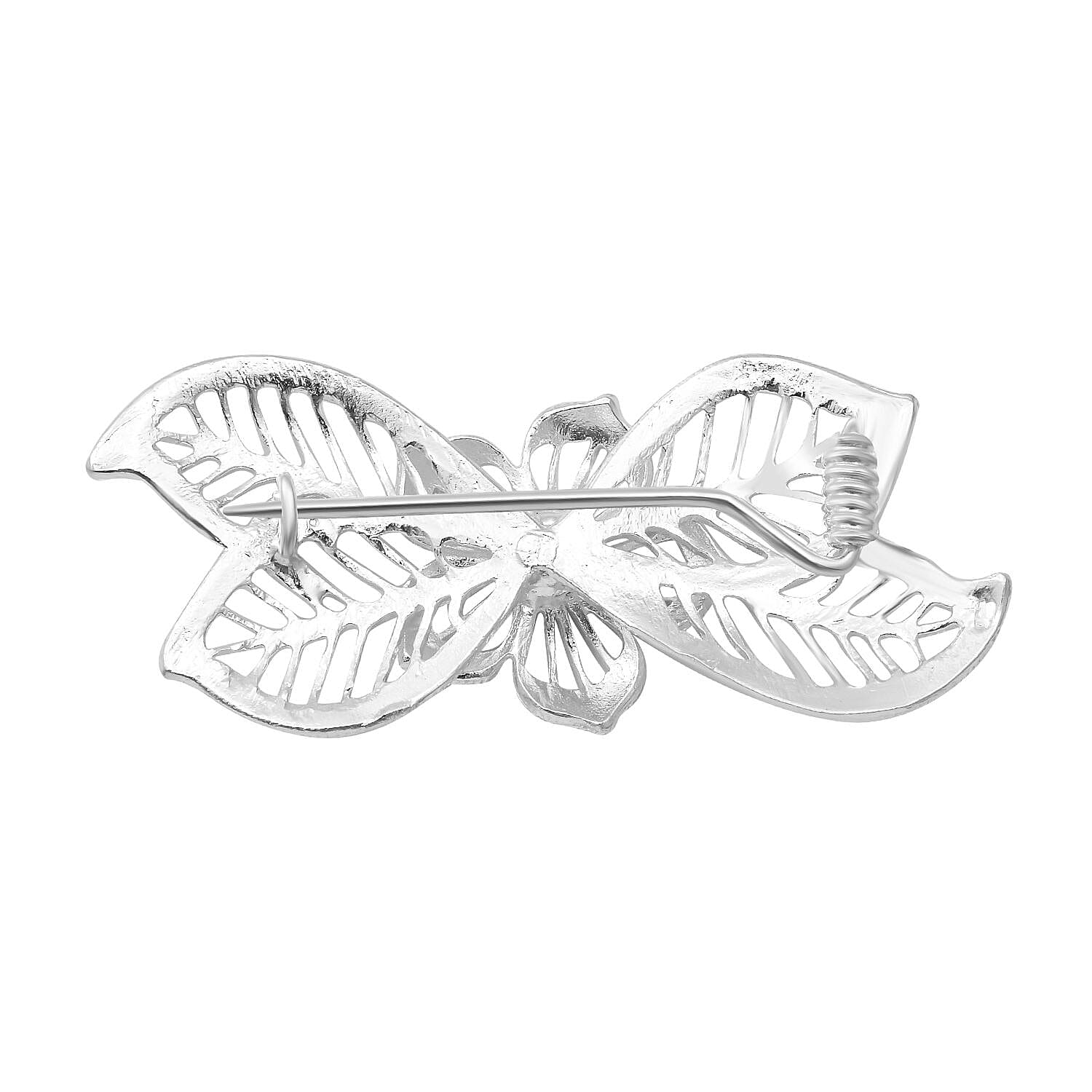 New Arrival Bangkok Closeout - Sterling Silver Brooch, Silver Wt. 5.38 Gms