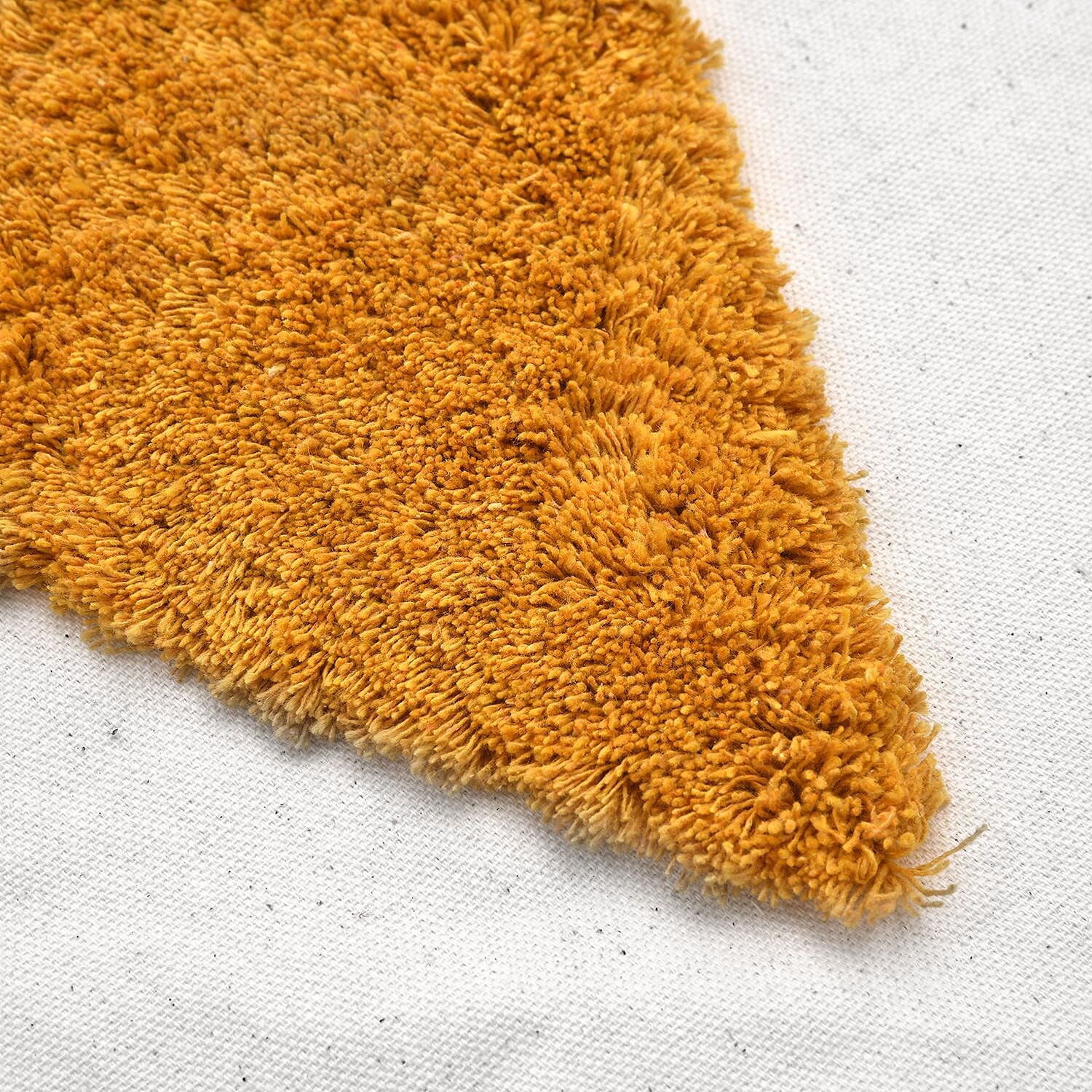 Set of 2 - Triangle Pattern Tufted Pillow Cover 80% Cotton (Square 45 Cm & Rectangle 50x30 Cm) - Triangle