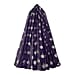 No Brand Viscose Foil Print Scarf - Purple