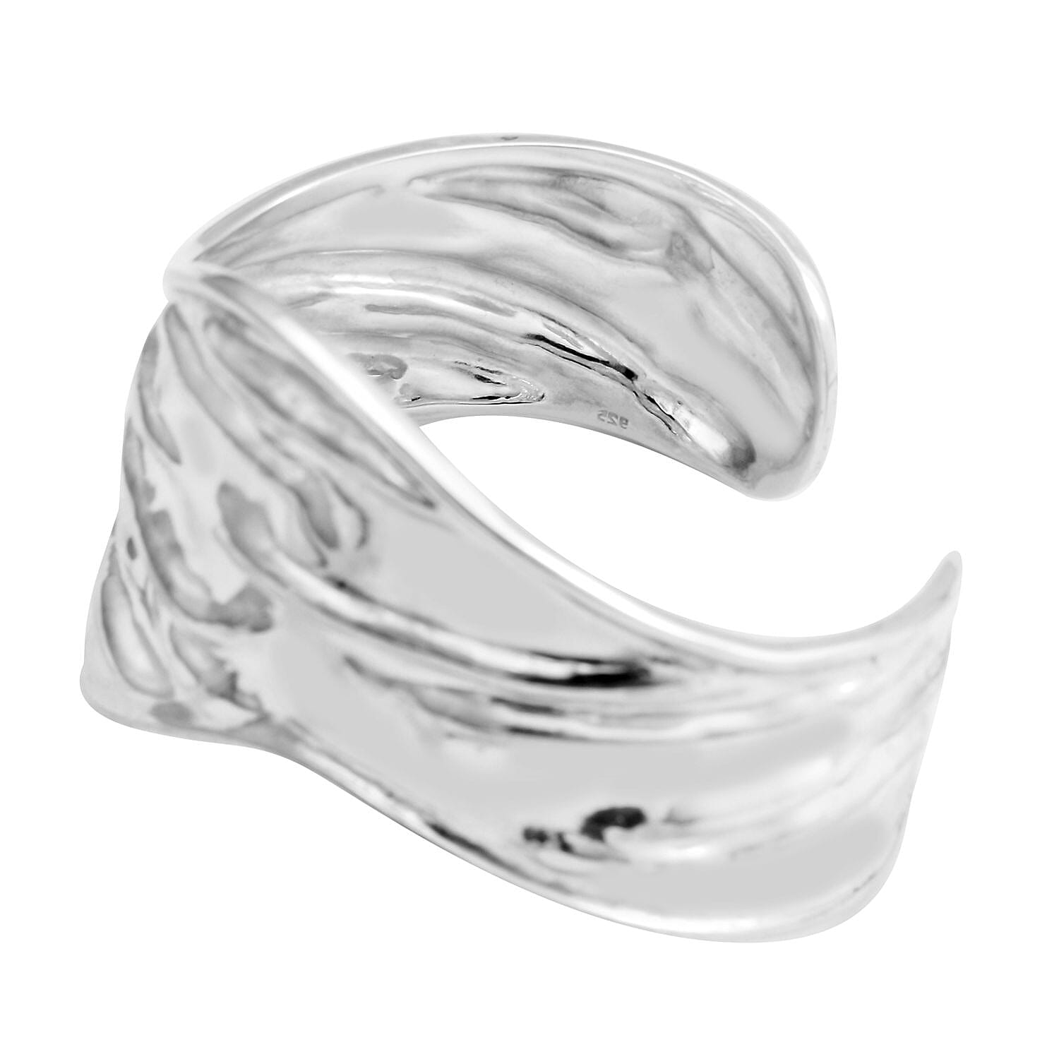 New Arrival Bangkok Closeout - Sterling Silver Bangle (Size 7), Silver Wt. 29.46 Gms