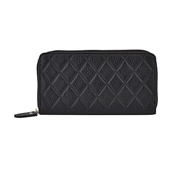 https://tjcuk.sirv.com/Products/72/3/7230662/Closeout-Deal-Genuine-Leather-Rhombus-Pattern-Embossed-Wallet-with-RFI_7230662.jpg?w=342&h=342