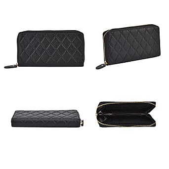 https://tjcuk.sirv.com/Products/72/3/7230662/Closeout-Deal-Genuine-Leather-Rhombus-Pattern-Embossed-Wallet-with-RFI_7230662_2.jpg?w=342&h=342