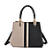 Convertible Bag with Detachable Long Strap & Handle Drop (Size 29x21x14 Cm) - Black