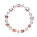 Pink Magic Color Glass Stone Bracelet 69.00 ct 69.000 Ct.