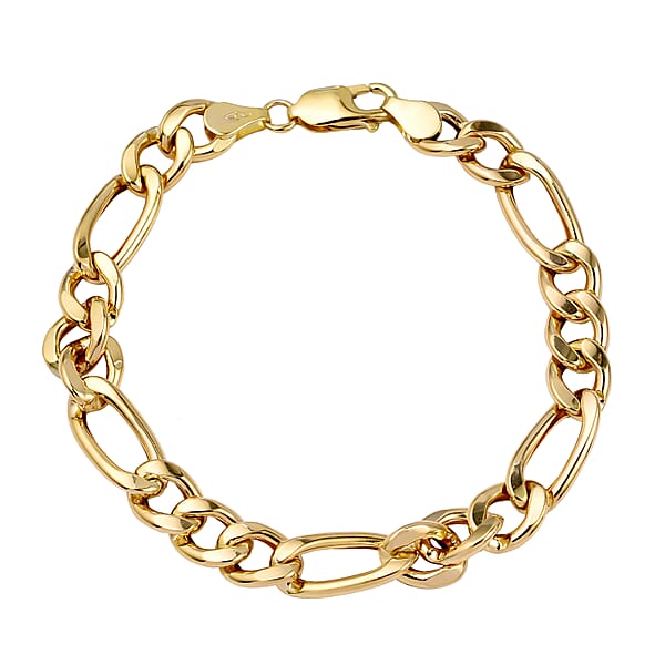 Hatton Garden Close Out Deal Italian Made 9K Yellow Gold Figaro