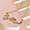 Vermeil YG Sterling Silver Fancy Necklace (Size - 20), Silver Wt. 8 Gms
