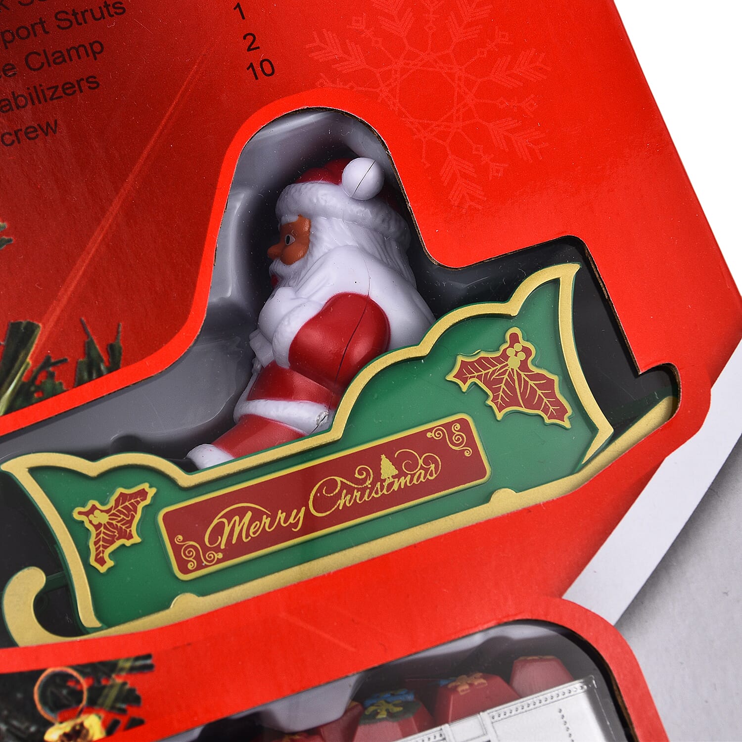 Train Set Engine With 3 Car Circular Track - Requires 4AA Batteries (not incld)