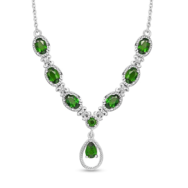 Chrome diopside necklace clearance