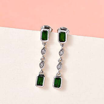 https://tjcuk.sirv.com/Products/72/3/7236222/Natural-Chrome-Diopside-and-Natural-Cambodian-Zircon-Dangling-Earrings_7236222_1.jpg?w=342&h=342
