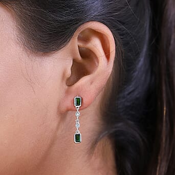 https://tjcuk.sirv.com/Products/72/3/7236222/Natural-Chrome-Diopside-and-Natural-Cambodian-Zircon-Dangling-Earrings_7236222_2.jpg?w=342&h=342