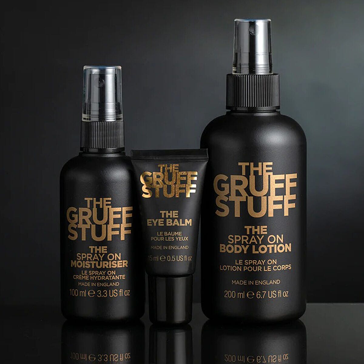 The Gruff Stuff All-In-1 Bundle (Incl. Moisturiser, Eye Balm And Body Lotion)