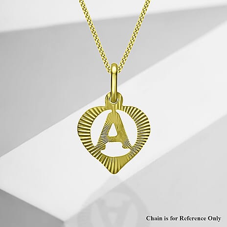 9K Yellow Gold  Pendant,  Gold Wt. 0.2 Gms
